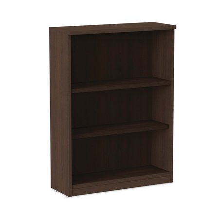 Alera Bookcase, 39.5", 3 Shelf, Espresso VA634432ES